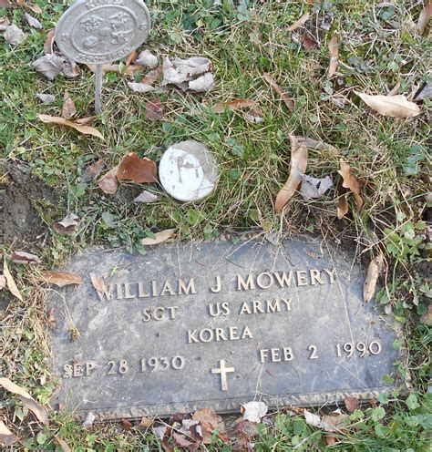 William Joseph Bj” Mowery 1930 1990 Find A Grave Memorial