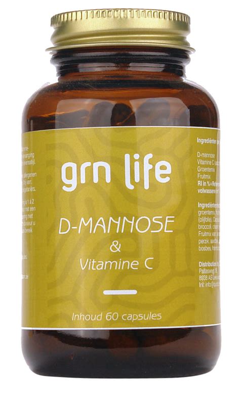 Grn Life D Mannose Vitamine C Kopen Helios Holland Webshop