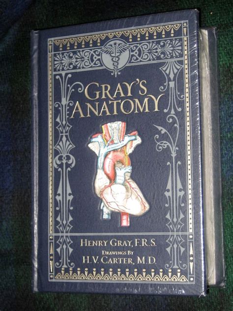 Gray S Anatomy Hardcover Leatherbound New Sealed Literature Books