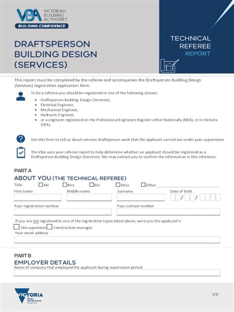 Fillable Online Technical Referee Report Draftsperson Services This