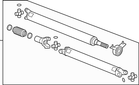 Gmc Sierra 3500 HD Drive Shaft 23396450 McElveen Buick GMC