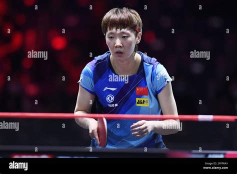 Singapore Singapore 17th Mar 2023 Wang Manyu Chn Table Tennis Wtt Singapore Smash 2023