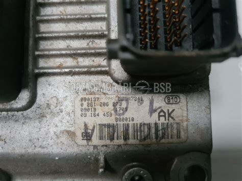 Calculator Motor Opel Agila Corsa C Dezmembrari Bsb