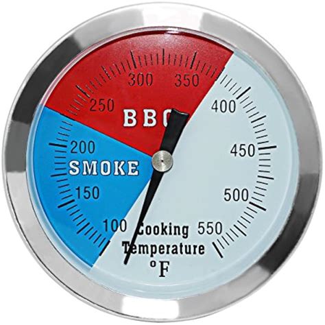 3 1 8 Inch Barbecue Charcoal Grill Smoker Temperature Gauge Pit BBQ