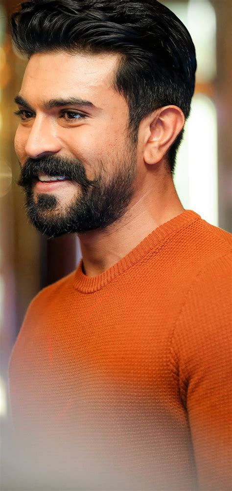 Ram Charan Teja In Orange