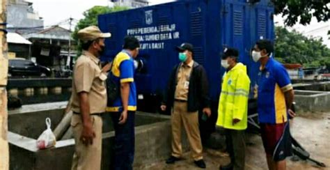 Kelurahan Jelambar Baru Aktif Kontrol Mobile Pompa Dan Rumah Pompa