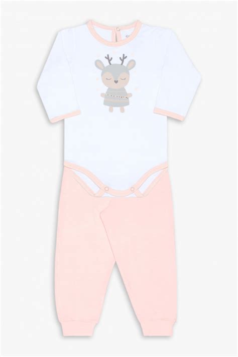 Conjunto De Body De Modal Baby Rena Para Beb Dedeka