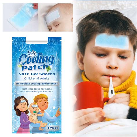 Xueying Plasma Fit Cool Patch Gel Forehead Cold Compress Summer Patch