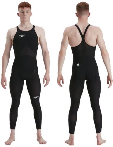 Speedo Fastskin Lzr Racer Element Swim Jammer Mens Black