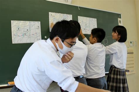 中学2年 理科Ⅱ 「日本の天気」 ～エキサイティング並べかえ～ 尚学館中学校・高等部