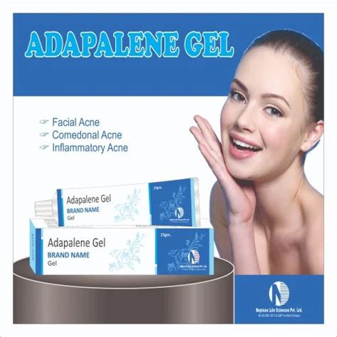 Finished Product Topical Application 15gm Adapalene Gel For Skin Care