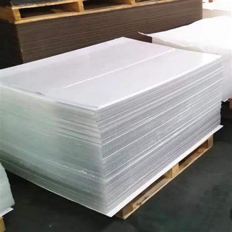 Frosted White Ps Polystyrene Plastic Sheet Roll For Thermoforming