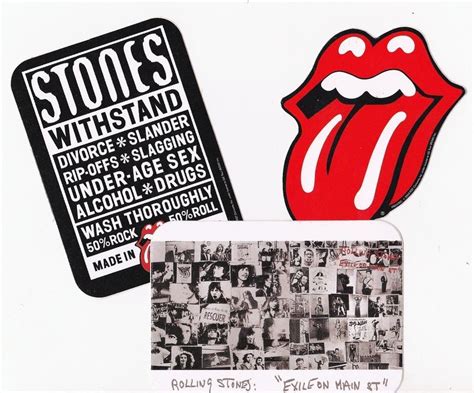 Rolling Stones 3 Sticker Aufkleber Kaufen Auf Ricardo