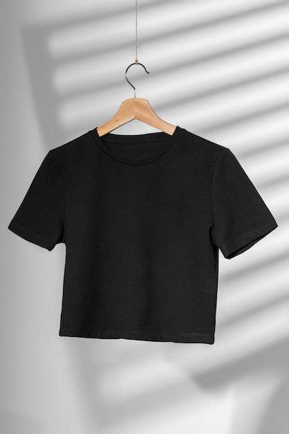 Free Photo Clean And Blank Shirt On Hanger Shirts Photo Cleaner