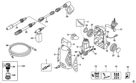 Black Decker Pw Td Type Pressure Washer Spare Parts Part Shop