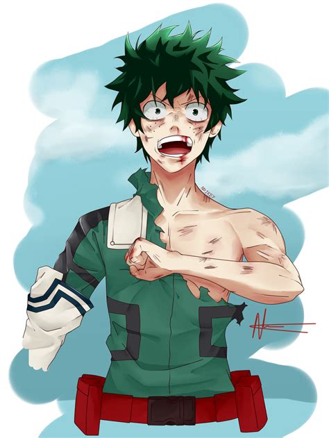 Midoriya Izuku By Peachthesatan On Deviantart 4be