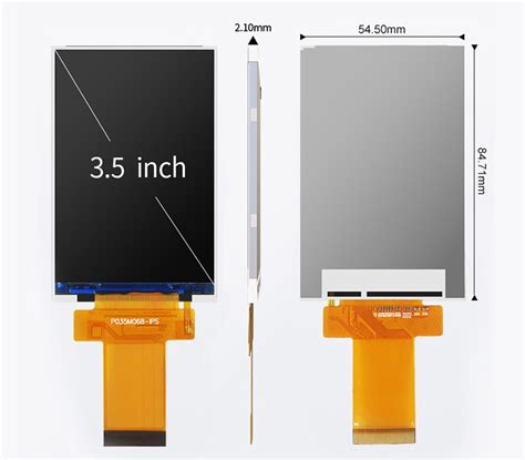 Ili9488 Tft Touch Screen Polcd 3 5 Inch Lcd Module 320x480 Ips View