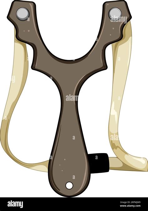 Sling Slingshot Cartoon Vector Illustration Stock Vector Image And Art