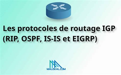 Les Protocoles De Routage Igp Rip Ospf Is Is Et Eigrp Malekal