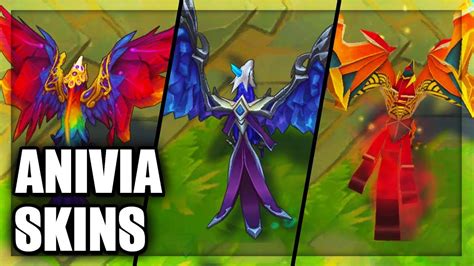 All Anivia Skins Spotlight League Of Legends YouTube