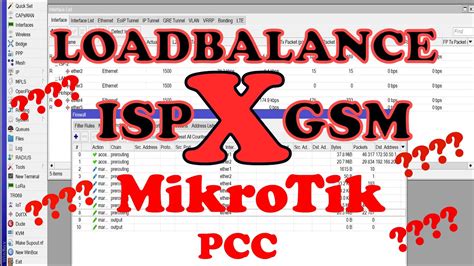 MikroTik Tutorial Setting Konfigurasi Loadbalance 2 ISP MikroTik YouTube