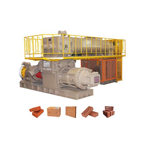 Brictec Supply Double Stage Vacuum Extruder Automatic Brick Making