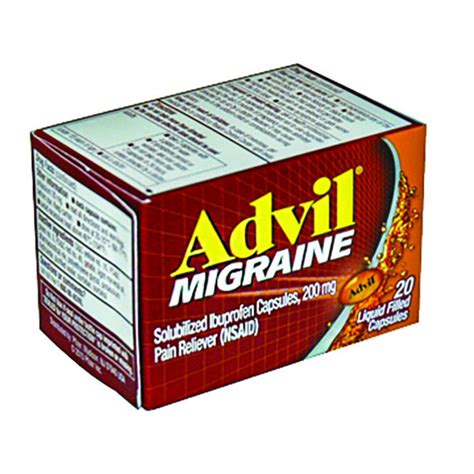 Highmark Wholecare Otc Store Advil Migraine Liqui Gels Mg Ct