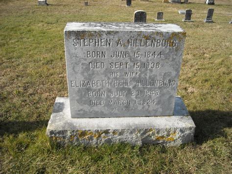 Stephen A Hillenburg 1844 1933 Find A Grave Memorial