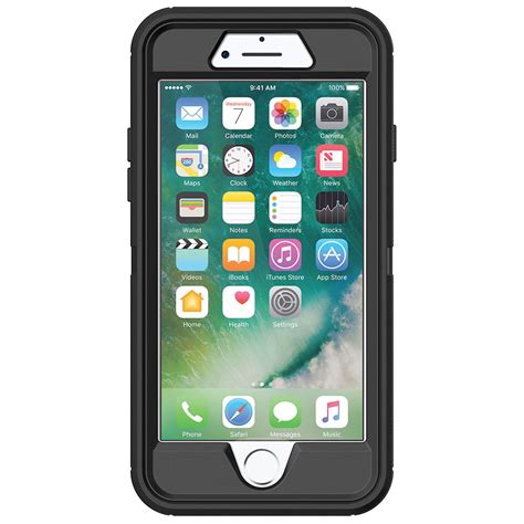 Apple iPhone 7/8 OtterBox® Defender Series® Case - Black | Accessories at T-Mobile for Business