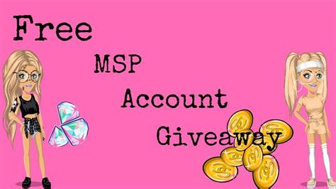 Free Msp Account Giveaway Youtube