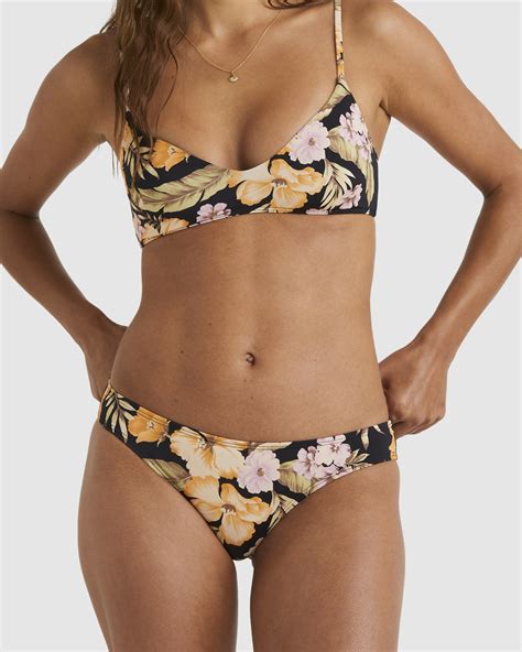 Billabong Calypso Lowrider Bikini Bottom Black SurfStitch