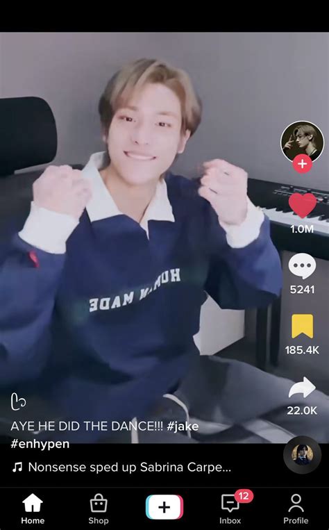 TEAM JAKE on Twitter 200223 INFO ℹ JAKE s video on TikTok vibing