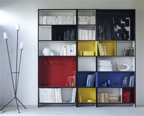 Mondrian Bookcase Bauhaus Interior Mondrian Design Für Zuhause