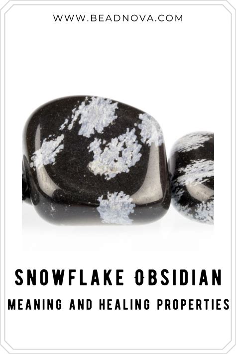 Snowflake Obsidian Meaning Healing Properties Benefits And Uses