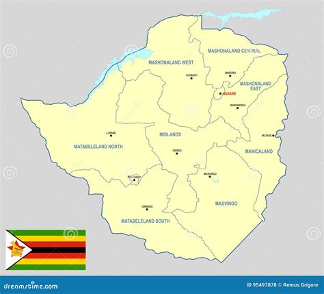 Zimbabwe Map Download - Download Gratis