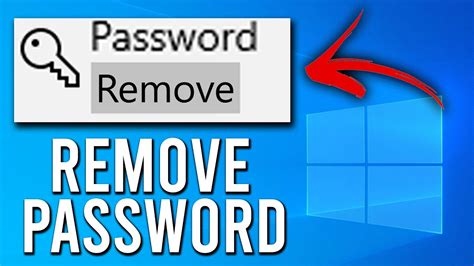 How To Remove Password From Windows 10 Remove Windows 10 Password