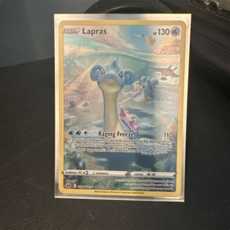 Pokémon TCG Lapras Crown Zenith Galarian Gallery GG05 GG70 Regular