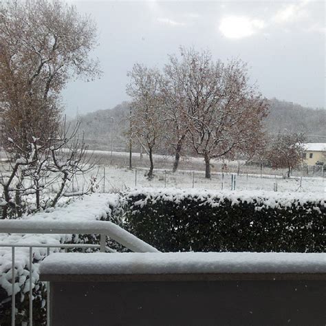 Maltempo Rieti Intensa Nevicata In Corso Dalla Notte FOTO