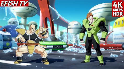 Nappa Vegeta Vs Android 16 17 Hardest AI Dragon Ball FighterZ