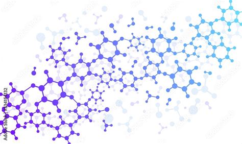 Molecular Background Hexagon Chemical Structures Medical Design Web