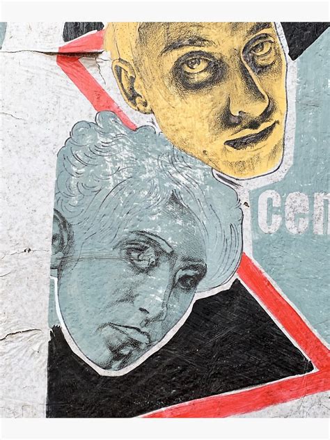 "Double Face Street Art " Poster for Sale by AlexT313 | Redbubble