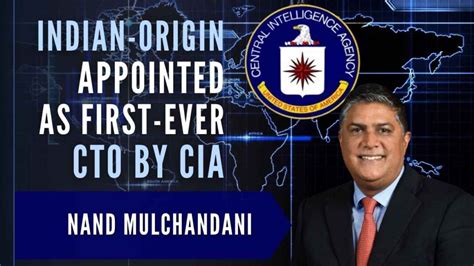 CIA Appoints Indian Origin IT Expert Nand Mulchandani As First Ever