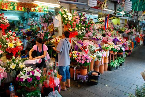 Largest Flower Market In Bangkok Best Flower Site