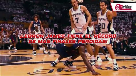 Lebron James tiene el récord de más finales perdidas Vídeo Dailymotion