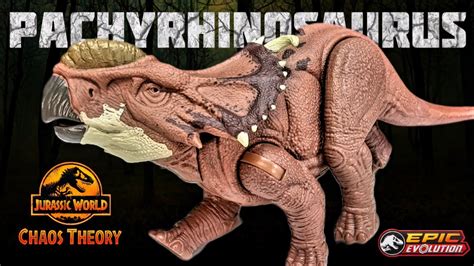 Mattel Jurassic World Chaos Theory Wild Roar Pachyrhinosaurus Review