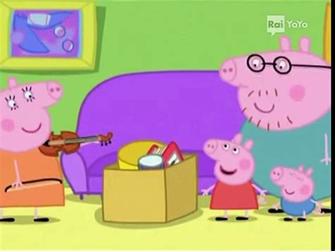 Peppa Pig Italiano S01e16 Strumenti Musicali Video Dailymotion