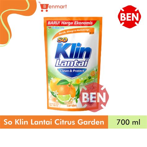 Jual So Klin Lantai CITRUS GARDEN 700ml 700 Ml Soklin Jeruk Nipis