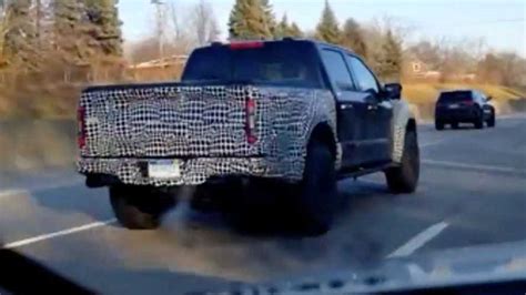 Ford F Raptor Spied Cruising With Deep V Rumble Happy With Car