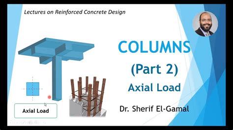 Design Of Reinforced Concrete Columns Part Youtube