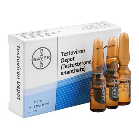 Order Bayer Pharmaceuticals Testoviron Injection 250mg 3 Pack Online